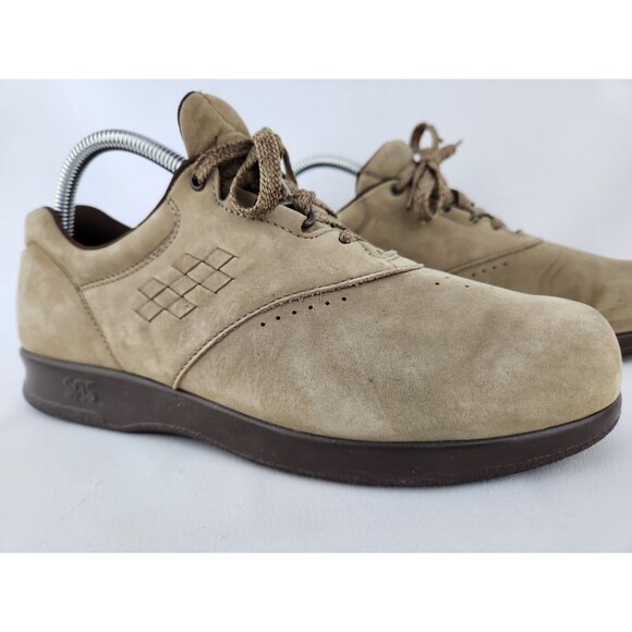 SAS Tripad Comfort Shoes Free Time Womens Size 8 M Suede Leather Walking -READ- - Picture 5 of 16